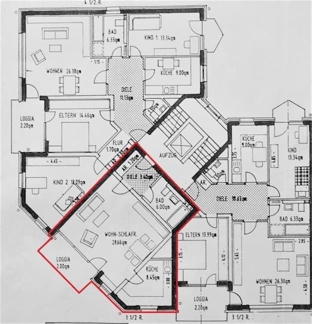 Studio flat to rent, 49 m², Kometenplatz 51, Duisburg, North Rhine-Westphalia Studio flat to rent, 49 m², Kometenplatz 51, Duisburg, North Rhine-Westphalia