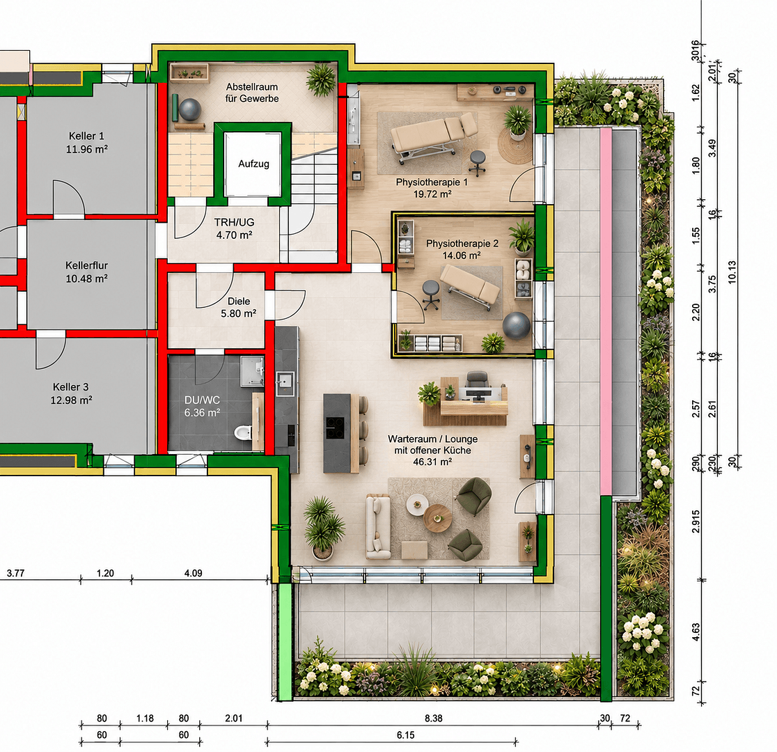 office to rent, 98 m², Nürnberg, Bavaria office to rent, 98 m², Nürnberg, Bavaria