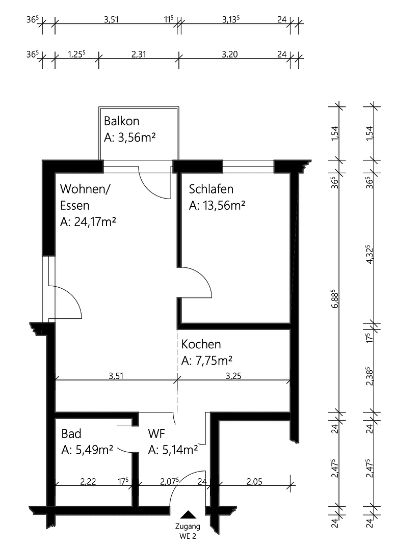 2 bedroom flat to rent, 58 m², Wasserburg (Bodensee), Bavaria 2 bedroom flat to rent, 58 m², Wasserburg (Bodensee), Bavaria