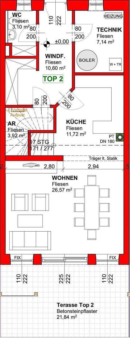 house to rent, 120 m², Fichtenweg 11 b, Hochburg-Ach, Upper Austria house to rent, 120 m², Fichtenweg 11 b, Hochburg-Ach, Upper Austria