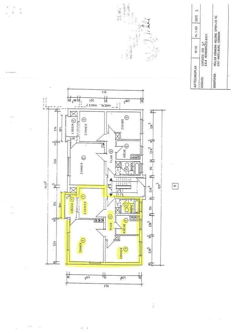 3 bedroom flat to rent, 65 m², Leipzigerstr 5, Herborn, Hesse 3 bedroom flat to rent, 65 m², Leipzigerstr 5, Herborn, Hesse