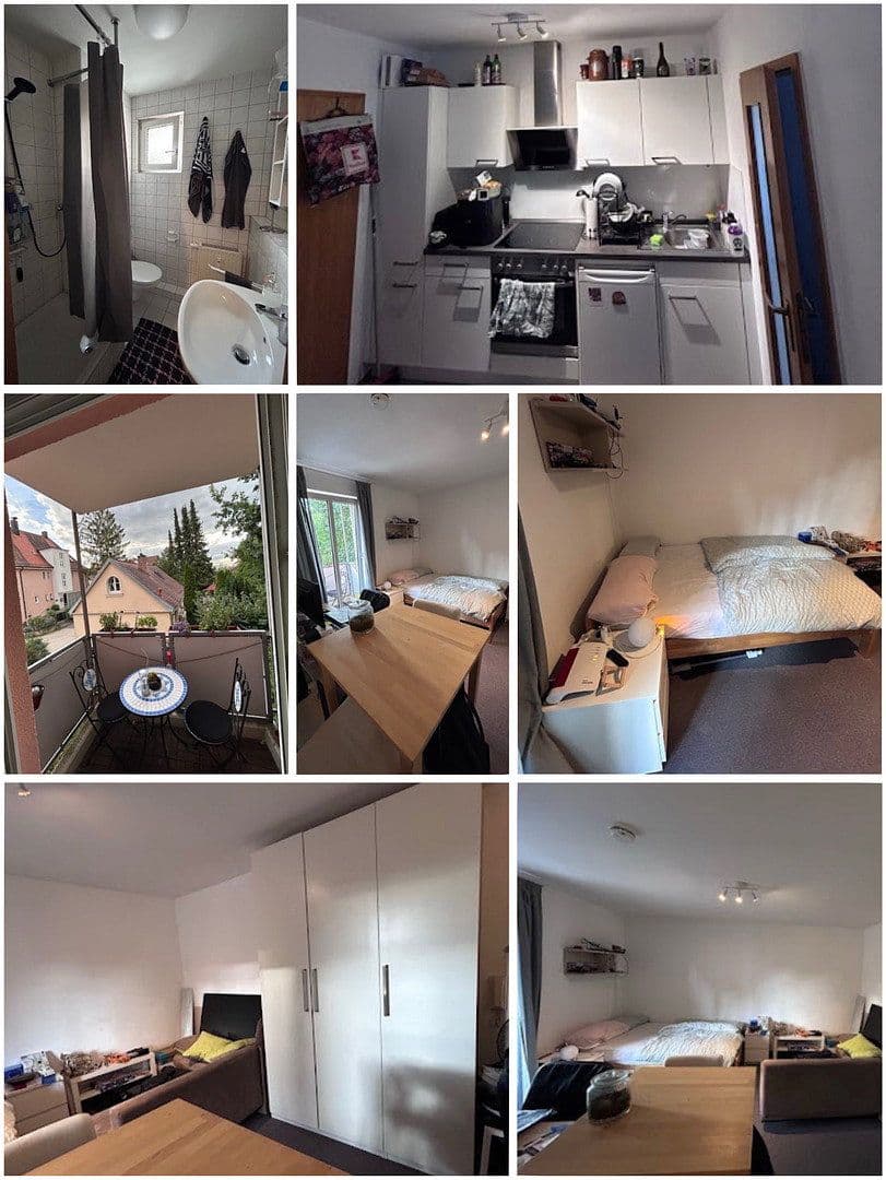 1 bedroom flat to rent, 26 m², Erlangen, Bavaria 1 bedroom flat to rent, 26 m², Erlangen, Bavaria