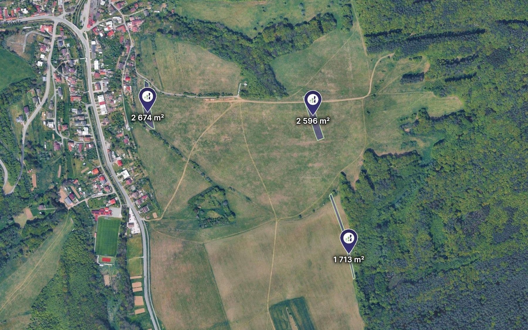 plot for sale, 10,348 m², Hřivínův Újezd, Zlínský Region plot for sale, 10,348 m², Hřivínův Újezd, Zlínský Region