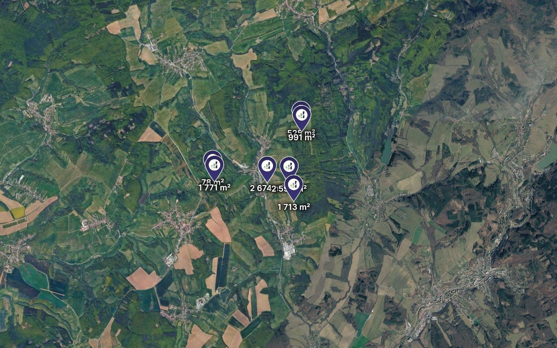 plot for sale, 10,348 m², Hřivínův Újezd, Zlínský Region plot for sale, 10,348 m², Hřivínův Újezd, Zlínský Region