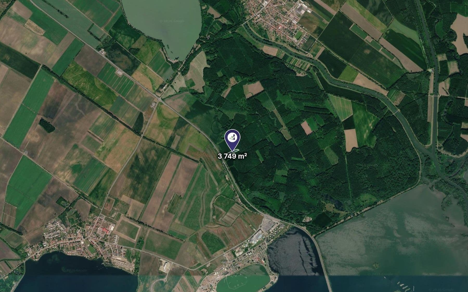 plot for sale, 3,749 m², Pasohlávky, Jihomoravský Region plot for sale, 3,749 m², Pasohlávky, Jihomoravský Region
