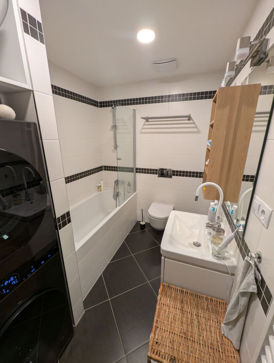 1 bedroom with open-plan kitchen flat to rent, 59 m², Štanderova, Prague, Prague 1 bedroom with open-plan kitchen flat to rent, 59 m², Štanderova, Prague, Prague