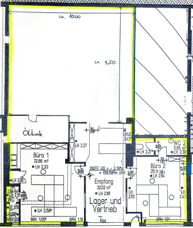non-residential property to rent, 192 m², Heiligenhaus, North Rhine-Westphalia non-residential property to rent, 192 m², Heiligenhaus, North Rhine-Westphalia