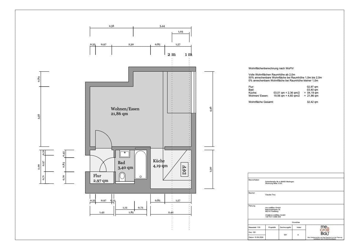1 bedroom flat for sale, 33 m², Schloßstrasse 9 b, Meitingen, Bavaria 1 bedroom flat for sale, 33 m², Schloßstrasse 9 b, Meitingen, Bavaria