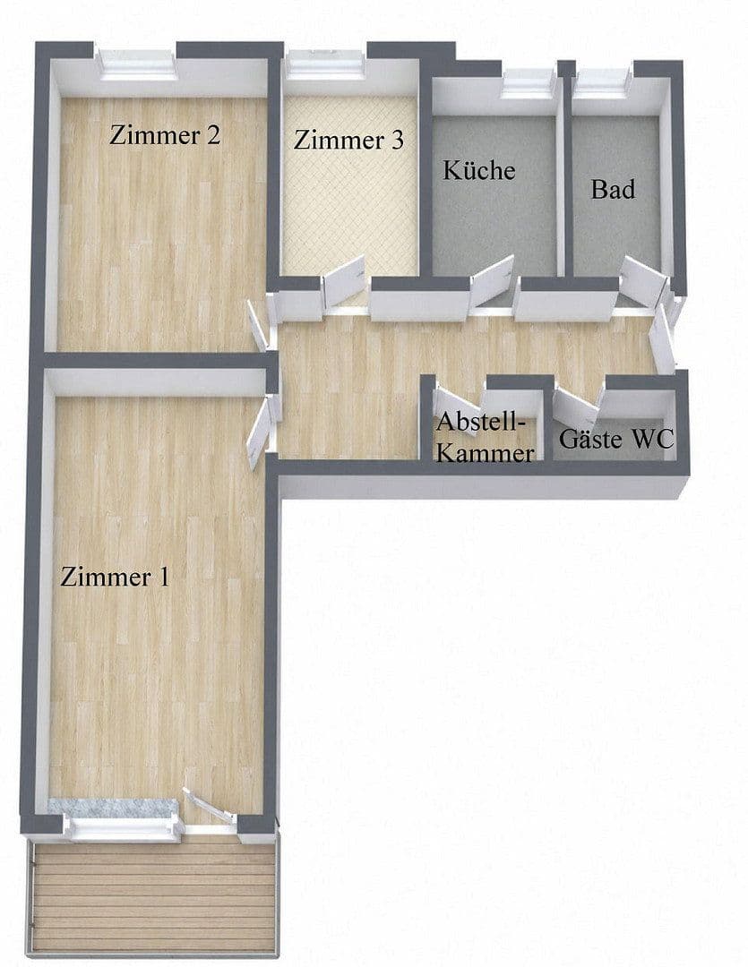 3 bedroom flat to rent, 80 m², Karl-Marx-Ring 92, München-Ramersdorf, Bavaria 3 bedroom flat to rent, 80 m², Karl-Marx-Ring 92, München-Ramersdorf, Bavaria