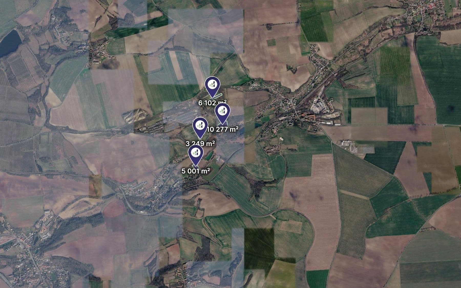 plot for sale, 12,315 m², Podlešín, Středočeský Region plot for sale, 12,315 m², Podlešín, Středočeský Region