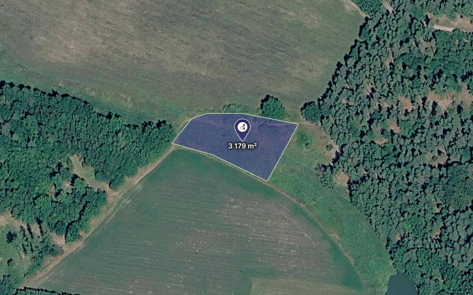 plot for sale, 3,179 m², Velká Turná, Jihočeský Region plot for sale, 3,179 m², Velká Turná, Jihočeský Region