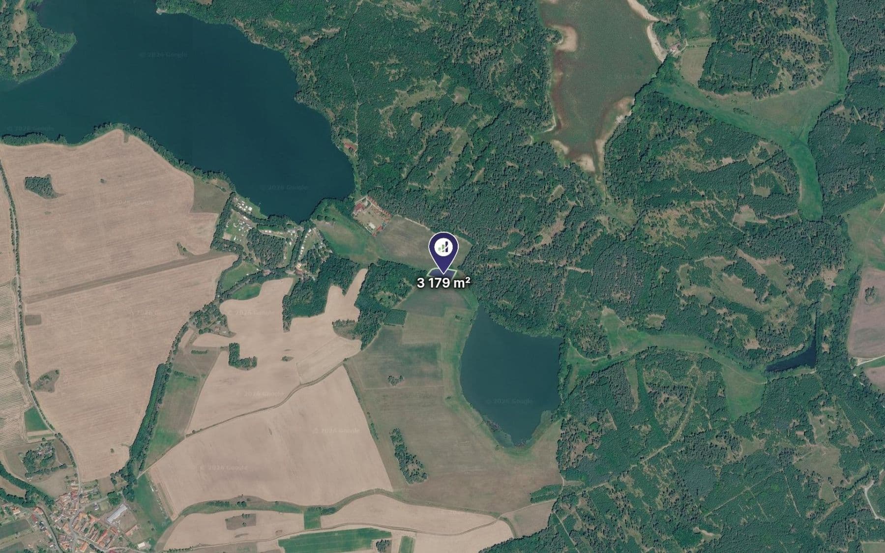 plot for sale, 3,179 m², Velká Turná, Jihočeský Region plot for sale, 3,179 m², Velká Turná, Jihočeský Region