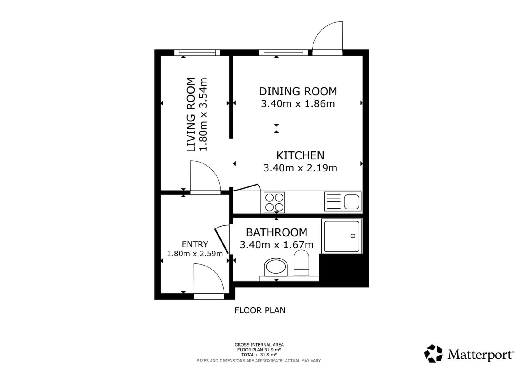 Studio flat to rent, 30 m², Arnošta Staňka, Prague, Prague Studio flat to rent, 30 m², Arnošta Staňka, Prague, Prague