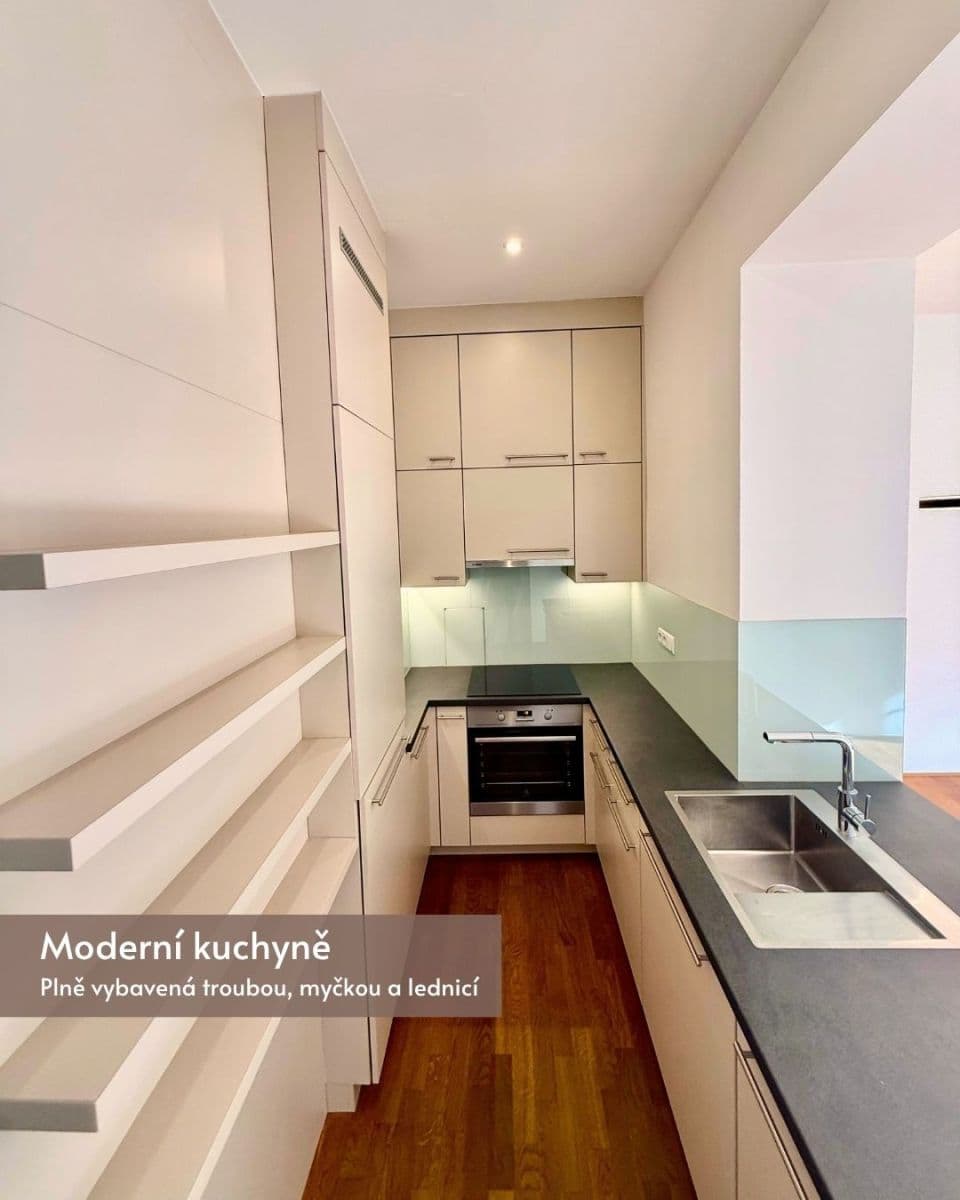 1 bedroom with open-plan kitchen flat to rent, 50 m², Vodárenská, Prague, Prague 1 bedroom with open-plan kitchen flat to rent, 50 m², Vodárenská, Prague, Prague