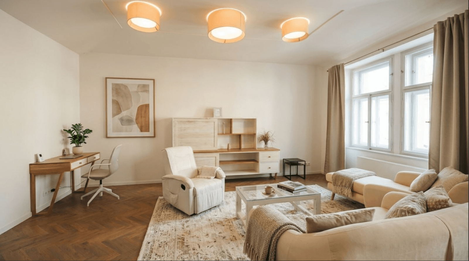 1 bedroom with open-plan kitchen flat to rent, 85 m², Žatecká, Prague, Prague 1 bedroom with open-plan kitchen flat to rent, 85 m², Žatecká, Prague, Prague