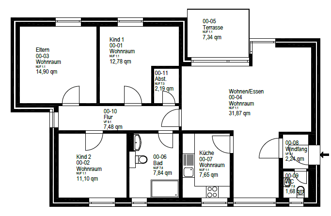 4 bedroom flat for sale, 100 m², Bremen, Bremen 4 bedroom flat for sale, 100 m², Bremen, Bremen
