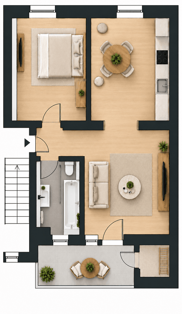2 bedroom flat for sale, 54 m², Krottstraße 60, Würselen, North Rhine-Westphalia 2 bedroom flat for sale, 54 m², Krottstraße 60, Würselen, North Rhine-Westphalia