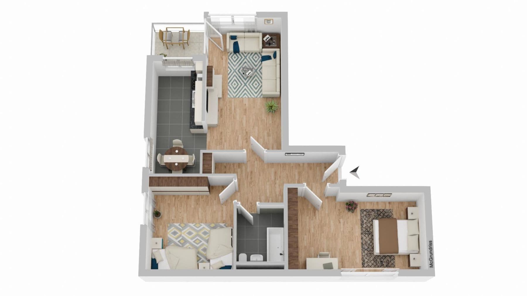 3 bedroom flat for sale, 80 m², Straubing, Bavaria 3 bedroom flat for sale, 80 m², Straubing, Bavaria