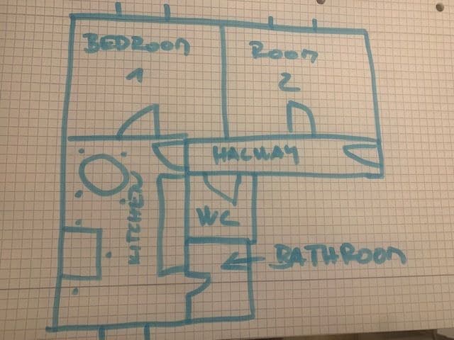 2 bedroom with open-plan kitchen flat to rent, 68 m², Malířská, Prague, Prague 2 bedroom with open-plan kitchen flat to rent, 68 m², Malířská, Prague, Prague