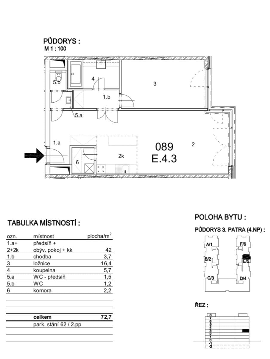 1 bedroom with open-plan kitchen flat to rent, 73 m², Rohanské nábřeží, Prague, Prague 1 bedroom with open-plan kitchen flat to rent, 73 m², Rohanské nábřeží, Prague, Prague