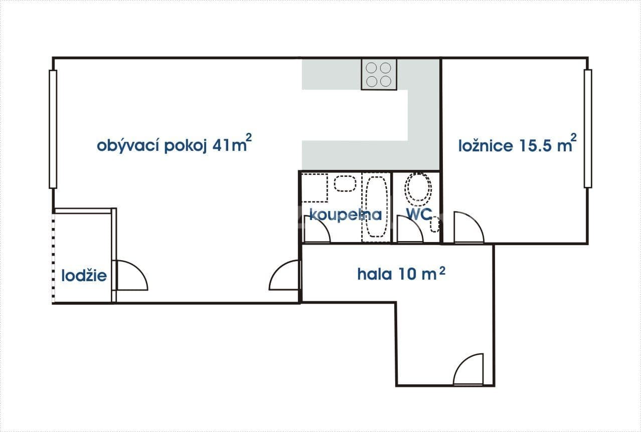 1 bedroom with open-plan kitchen flat to rent, 74 m², Nad Šestikopy, Prague, Prague 1 bedroom with open-plan kitchen flat to rent, 74 m², Nad Šestikopy, Prague, Prague