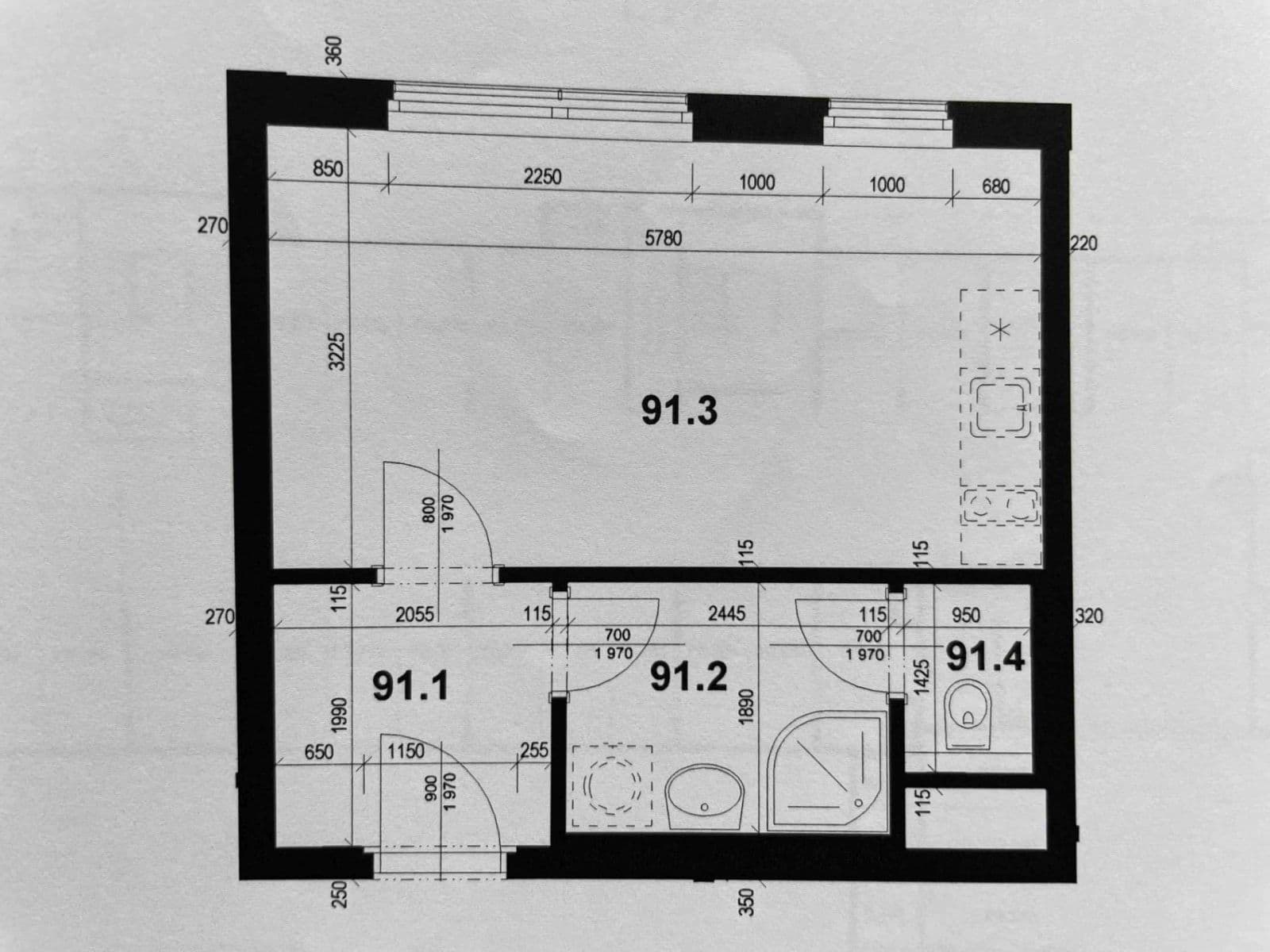 Studio flat to rent, 34 m², Sazovická, Prague, Prague Studio flat to rent, 34 m², Sazovická, Prague, Prague