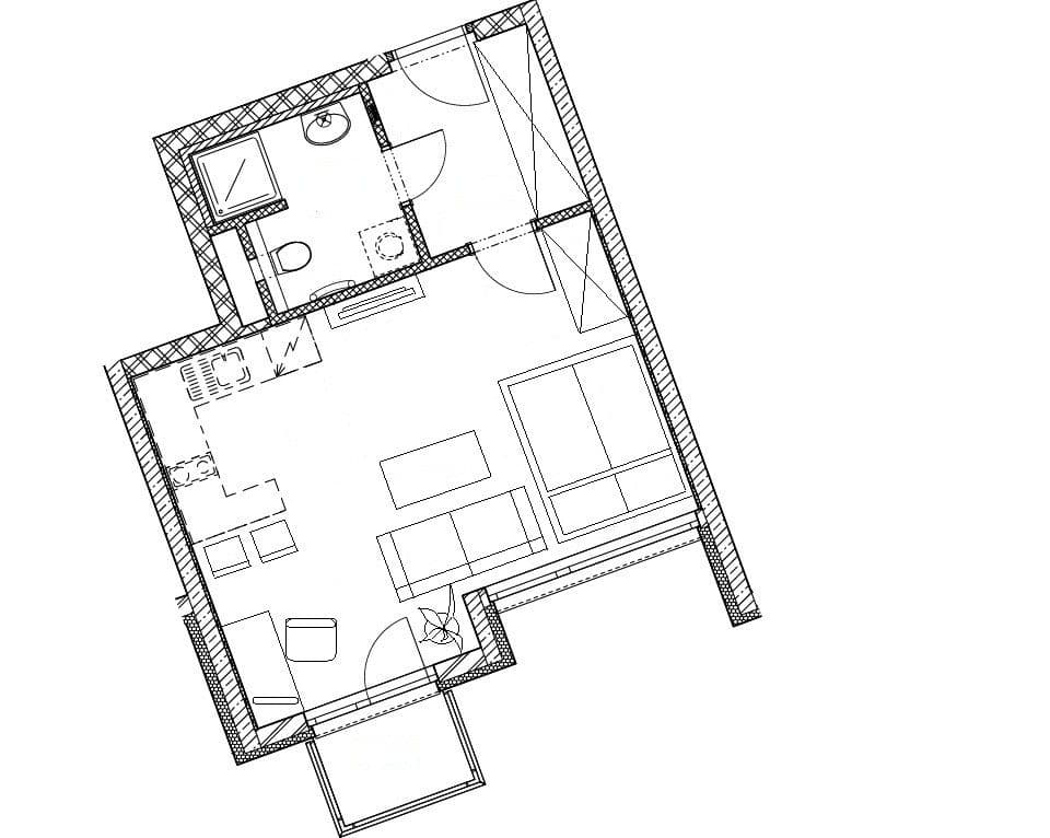 Studio flat to rent, 40 m², Miroslava Hajna, Prague, Prague Studio flat to rent, 40 m², Miroslava Hajna, Prague, Prague