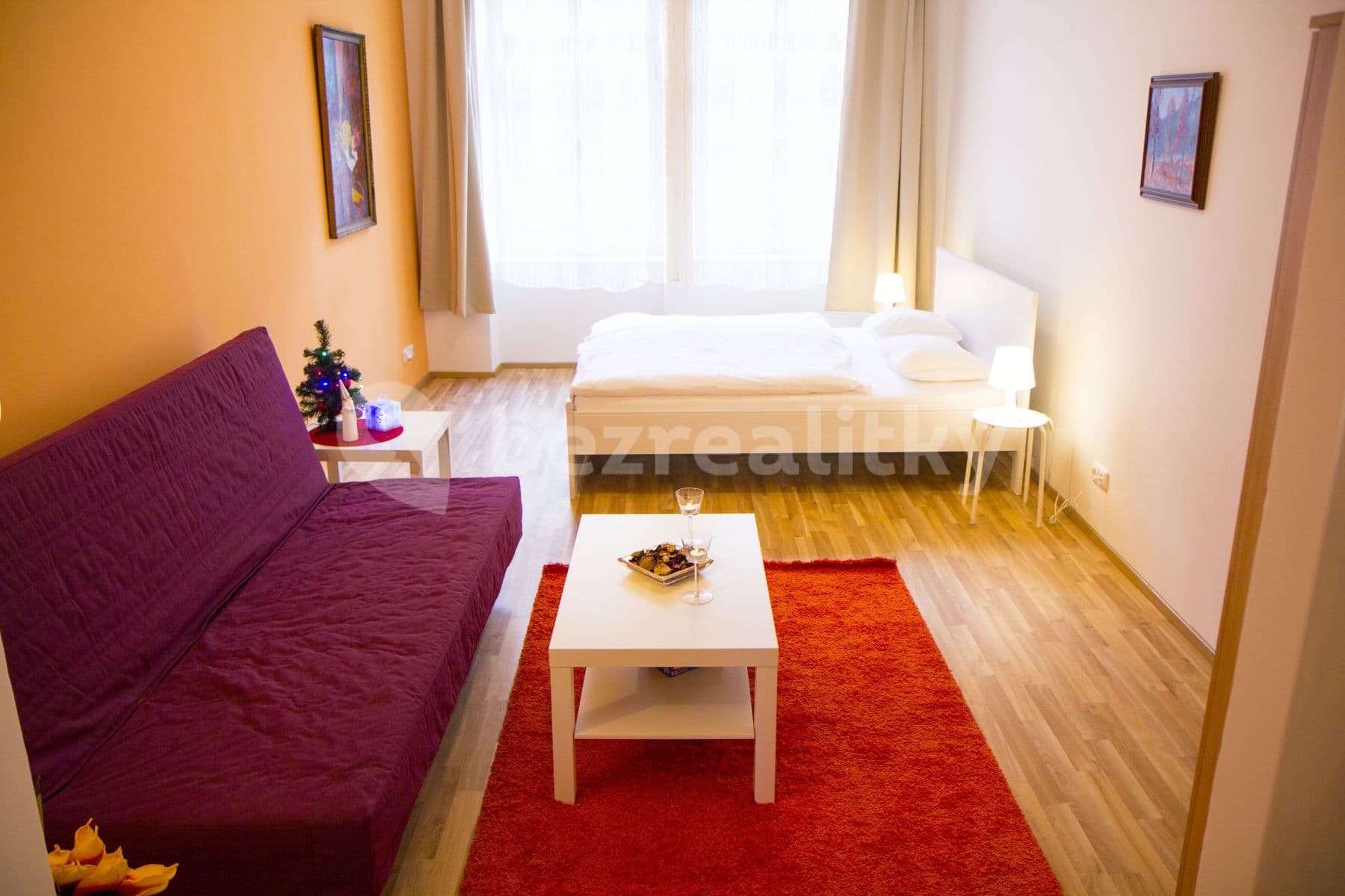 1 bedroom with open-plan kitchen flat to rent, 50 m², Lidická, Prague, Prague