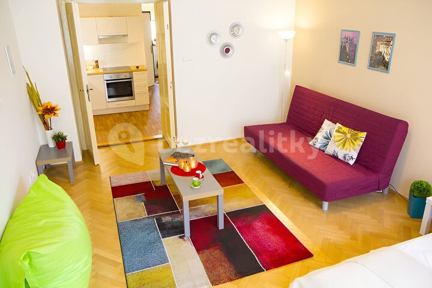1 bedroom with open-plan kitchen flat to rent, 50 m², Lidická, Prague, Prague 1 bedroom with open-plan kitchen flat to rent, 50 m², Lidická, Prague, Prague