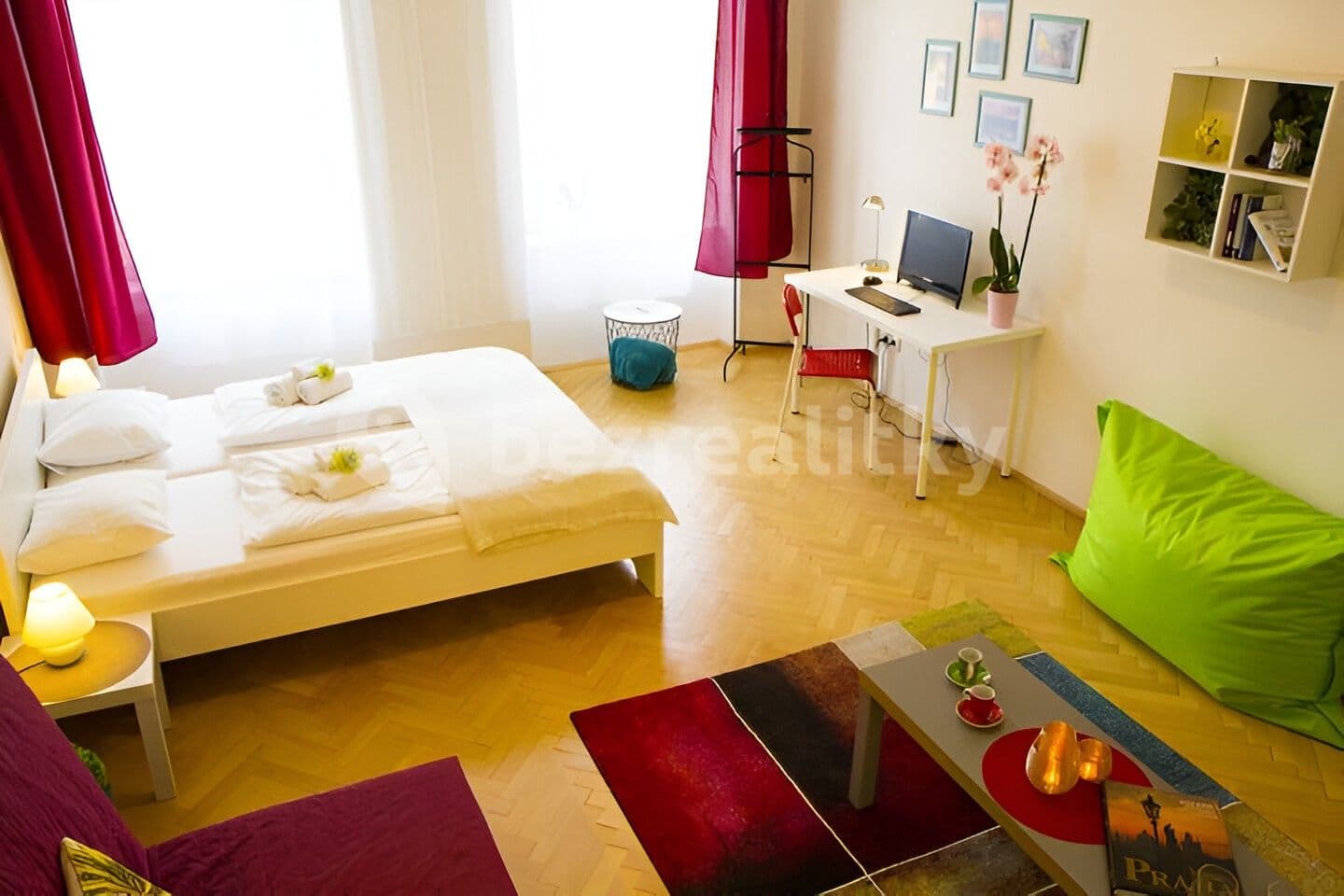 1 bedroom with open-plan kitchen flat to rent, 50 m², Lidická, Prague, Prague 1 bedroom with open-plan kitchen flat to rent, 50 m², Lidická, Prague, Prague