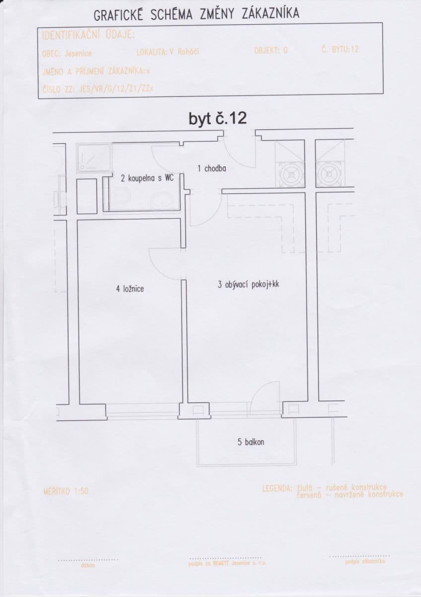1 bedroom with open-plan kitchen flat to rent, 40 m², V Roháči I., Jesenice, Středočeský Region 1 bedroom with open-plan kitchen flat to rent, 40 m², V Roháči I., Jesenice, Středočeský Region