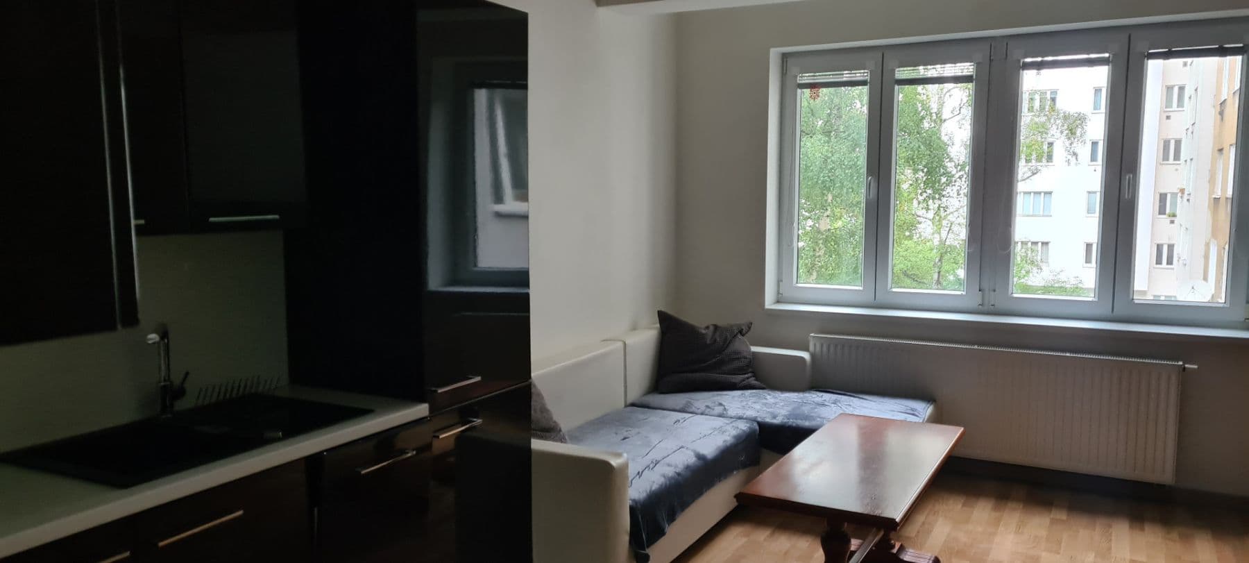 1 bedroom with open-plan kitchen flat to rent, 47 m², Jeseniova, Prague, Prague 1 bedroom with open-plan kitchen flat to rent, 47 m², Jeseniova, Prague, Prague