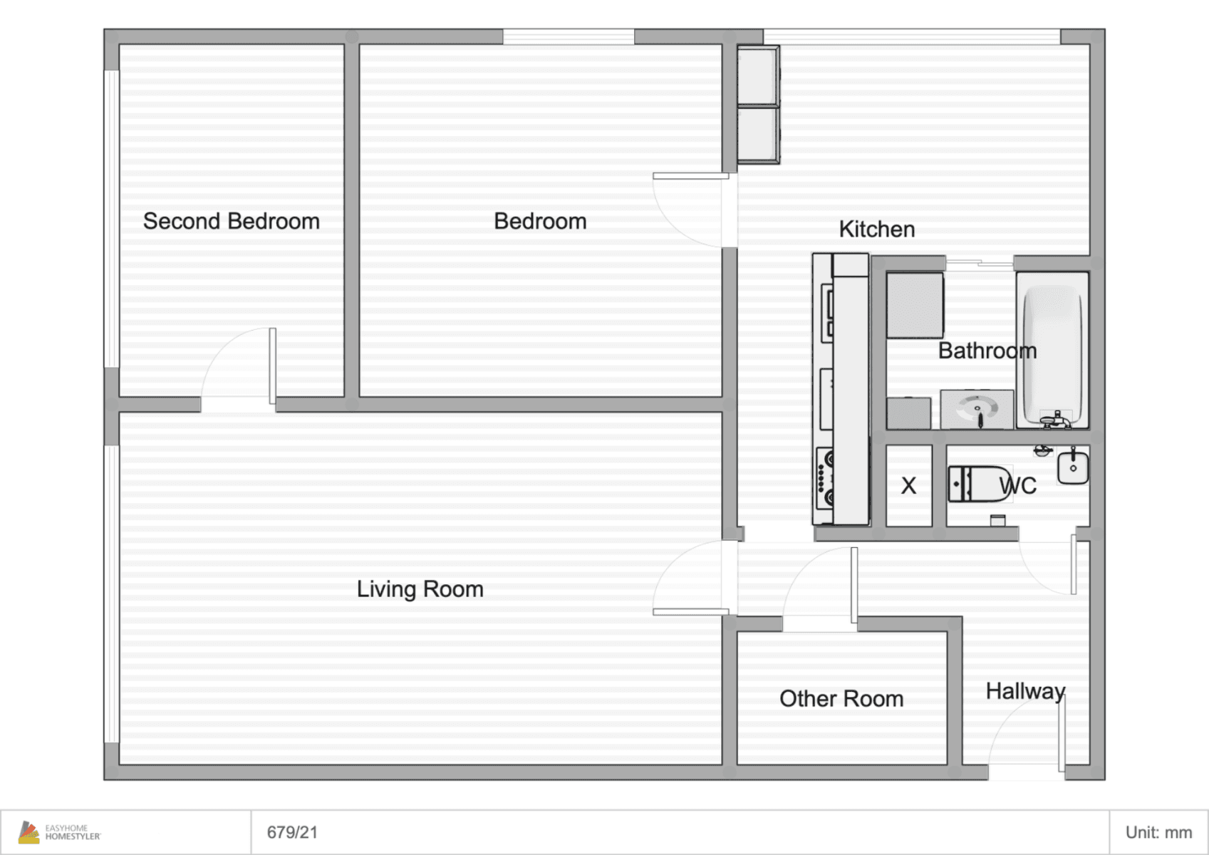 3 bedroom flat to rent, 66 m², sídl. Vajgar, Jindřichův Hradec, Jihočeský Region 3 bedroom flat to rent, 66 m², sídl. Vajgar, Jindřichův Hradec, Jihočeský Region