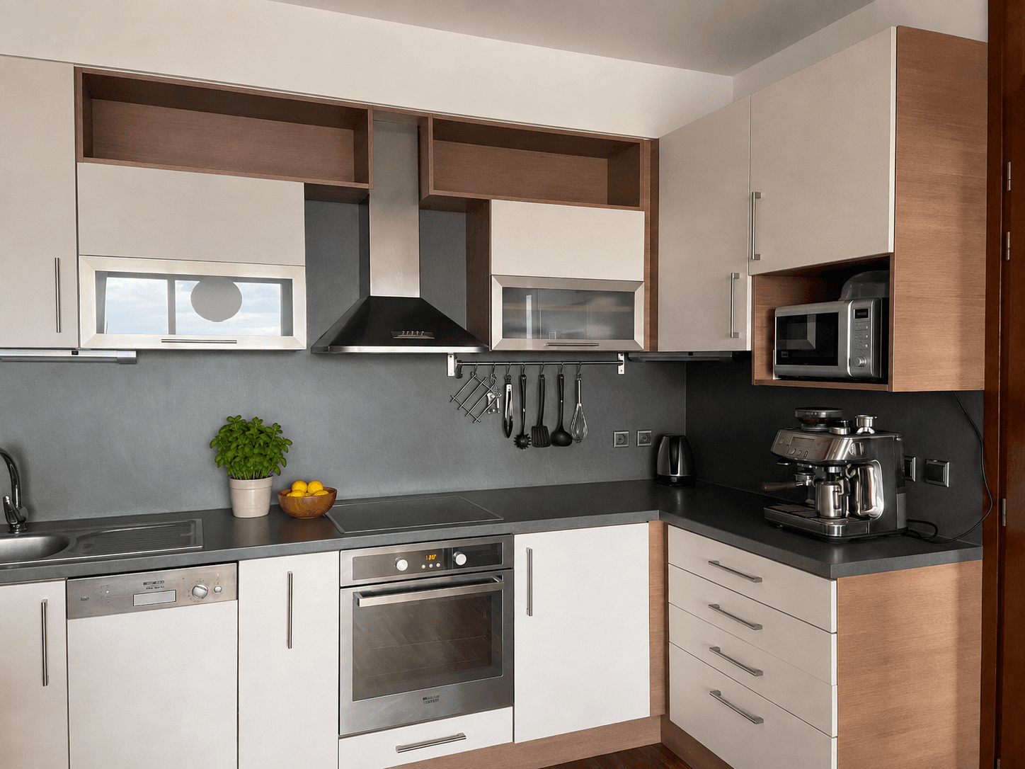 1 bedroom with open-plan kitchen flat to rent, 46 m², Jeremiášova, Prague, Prague 1 bedroom with open-plan kitchen flat to rent, 46 m², Jeremiášova, Prague, Prague
