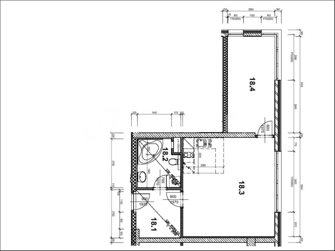 1 bedroom with open-plan kitchen flat to rent, 56 m², Tlumačovská, Prague, Prague 1 bedroom with open-plan kitchen flat to rent, 56 m², Tlumačovská, Prague, Prague