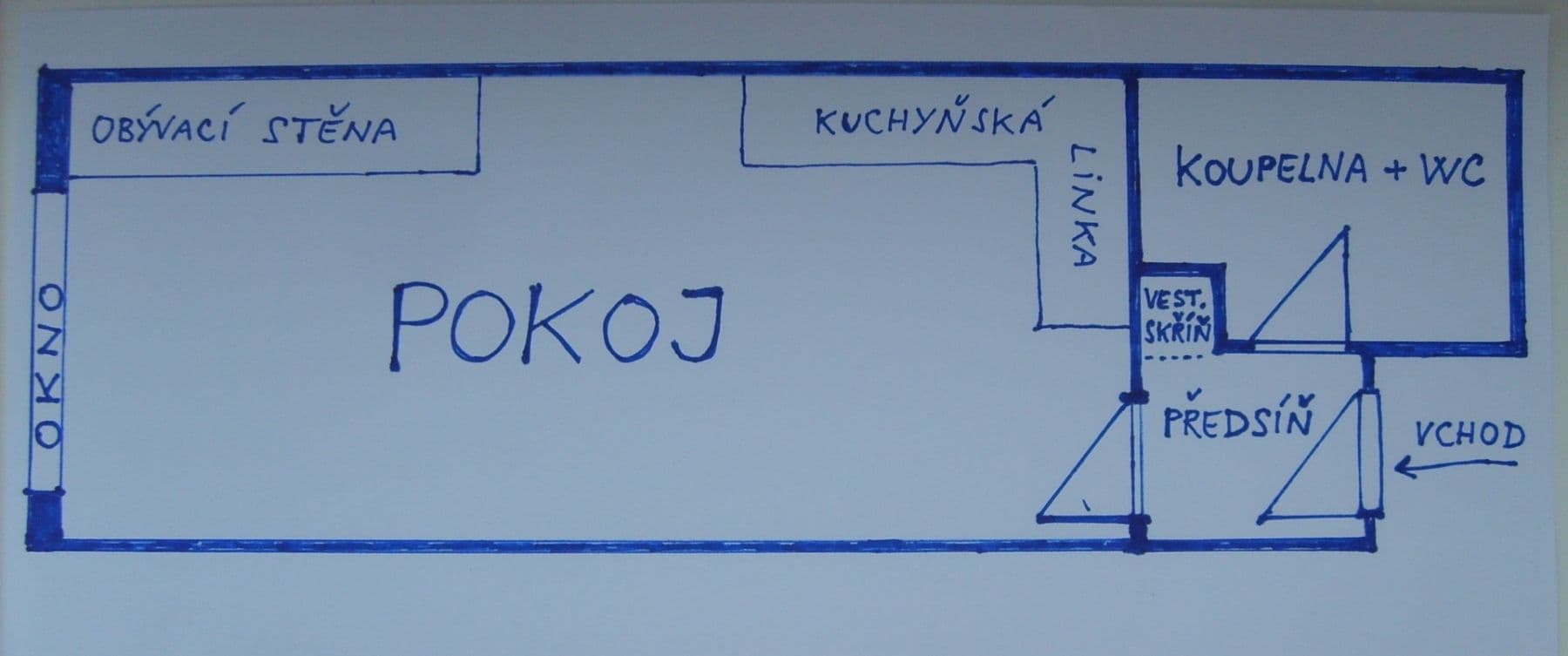 Studio flat to rent, 25 m², Vánková, Prague, Prague Studio flat to rent, 25 m², Vánková, Prague, Prague