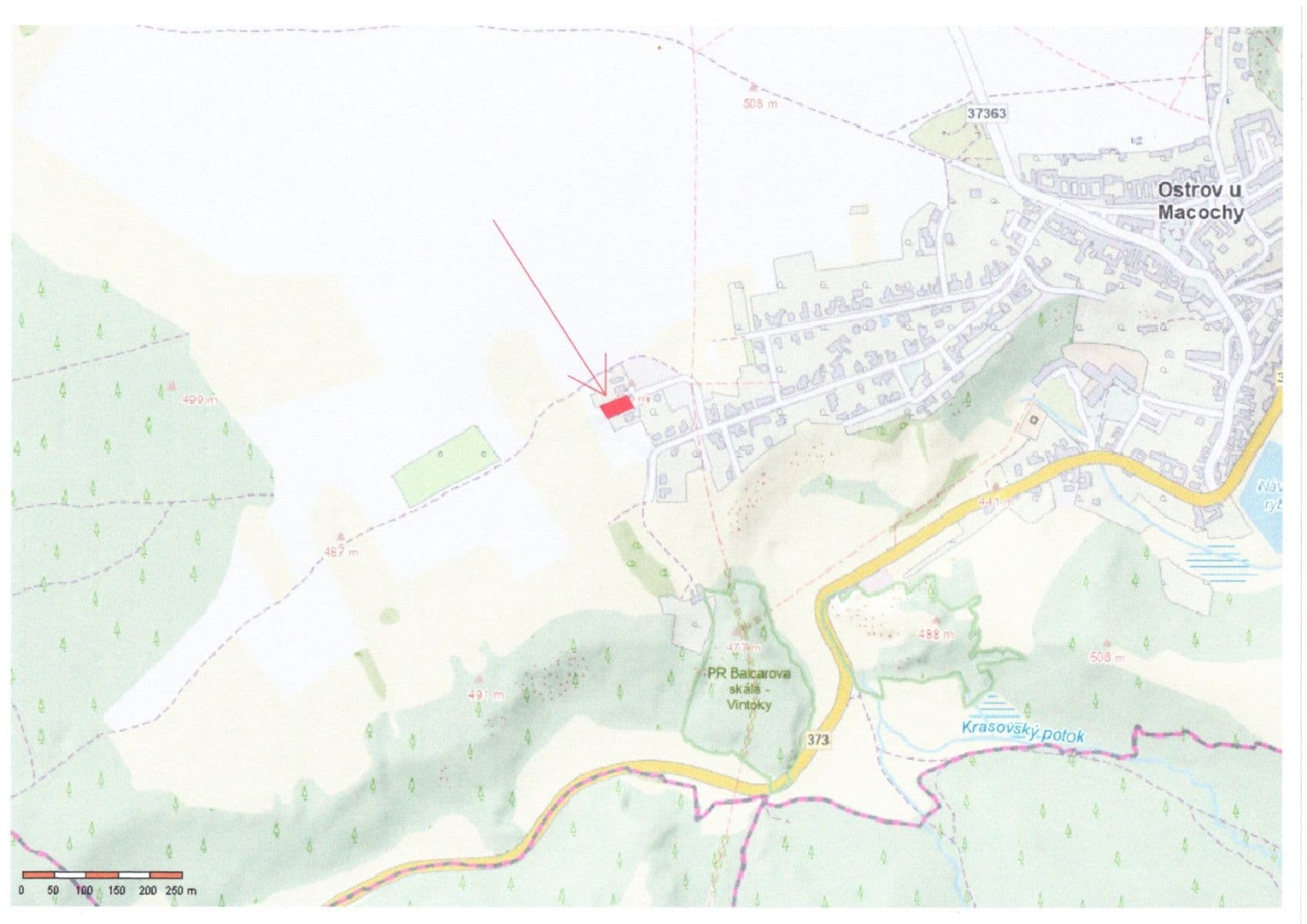 plot for sale, 1,059 m², Ostrov u Macochy, Jihomoravský Region plot for sale, 1,059 m², Ostrov u Macochy, Jihomoravský Region
