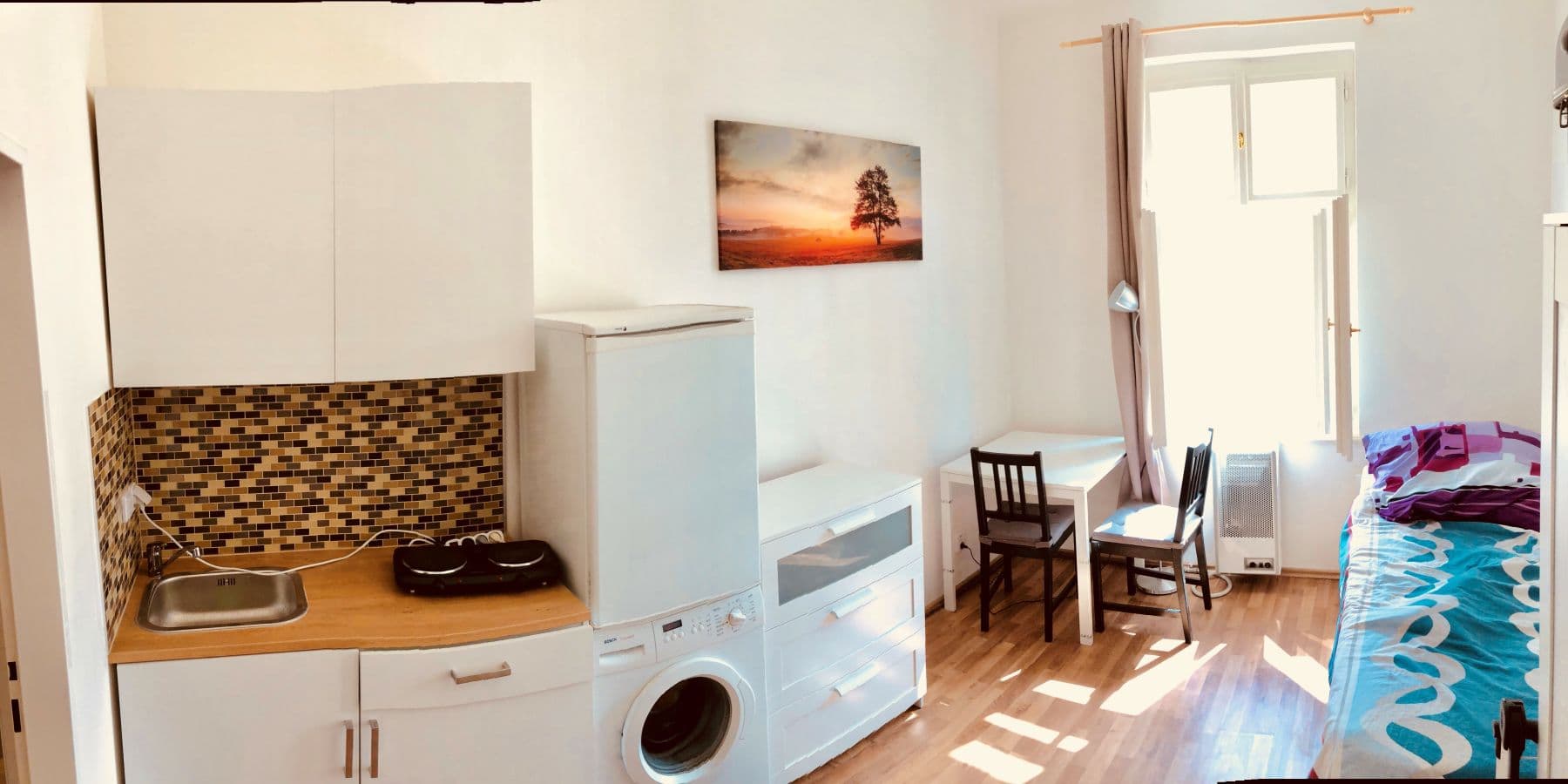 Small studio flat to rent, 21 m², Na Hrádku, Prague, Prague Small studio flat to rent, 21 m², Na Hrádku, Prague, Prague