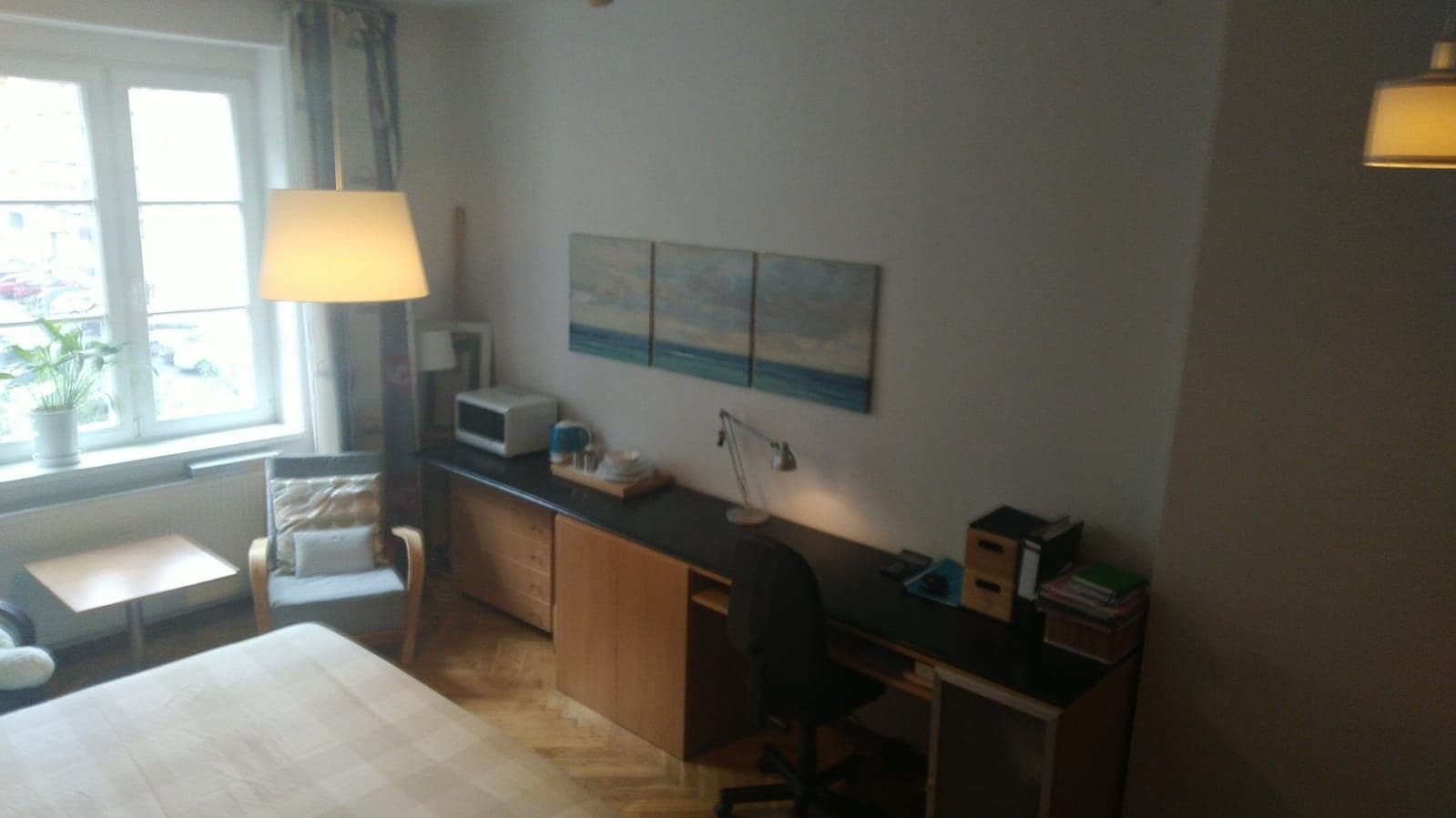 1 bedroom with open-plan kitchen flat to rent, 20 m², Biskupcova, Prague, Prague 1 bedroom with open-plan kitchen flat to rent, 20 m², Biskupcova, Prague, Prague