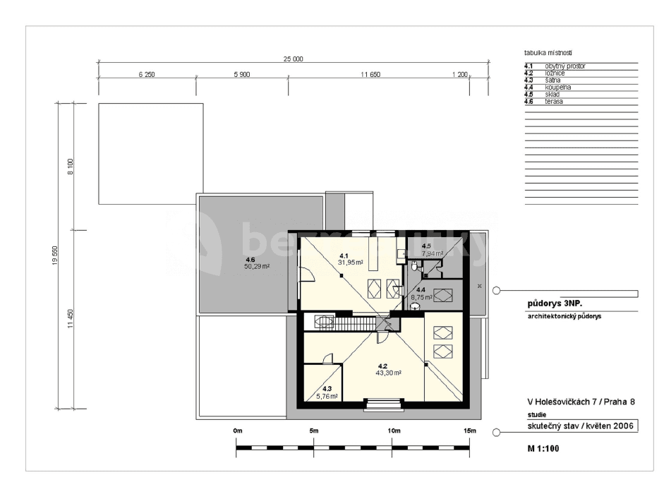 1 bedroom with open-plan kitchen flat to rent, 93 m², V Holešovičkách, Prague, Prague