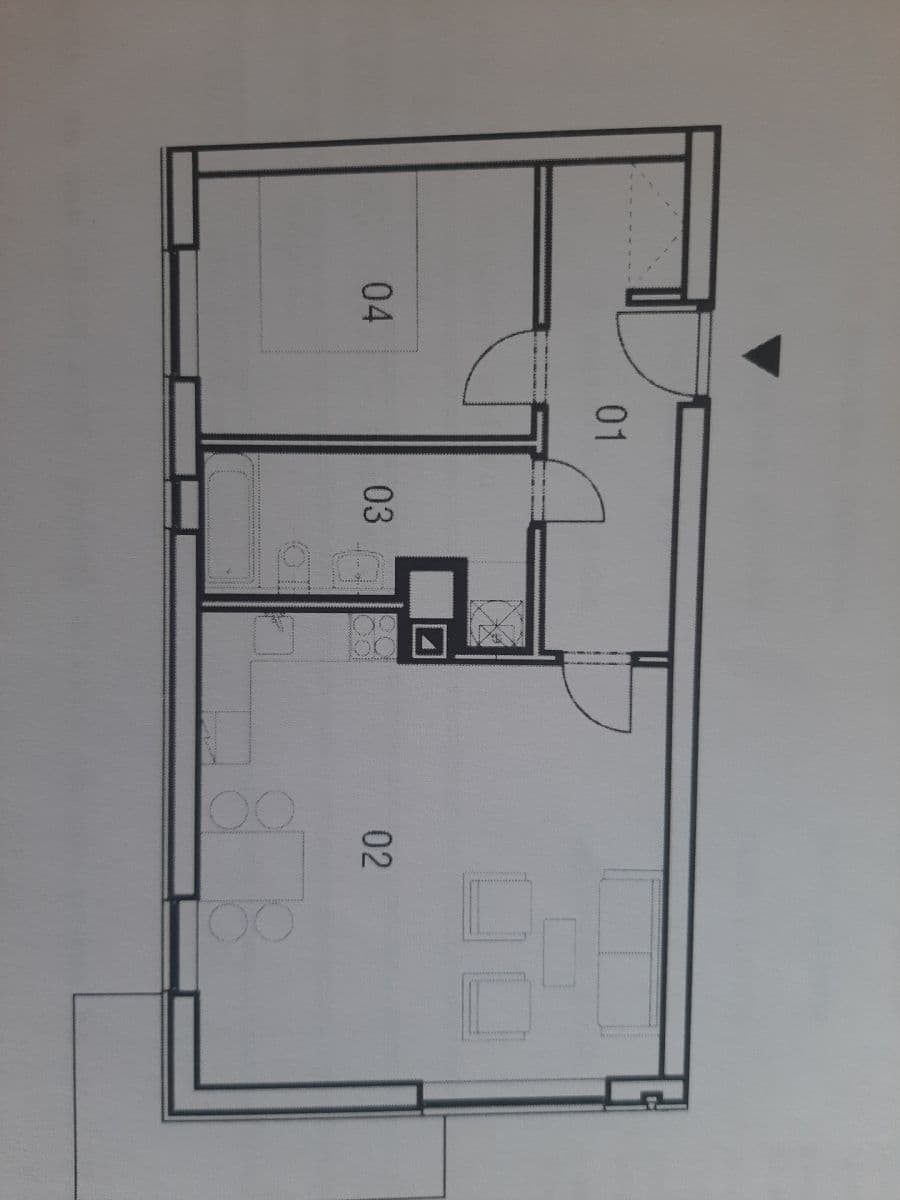 1 bedroom with open-plan kitchen flat to rent, 55 m², Jeseniova, Prague, Prague 1 bedroom with open-plan kitchen flat to rent, 55 m², Jeseniova, Prague, Prague