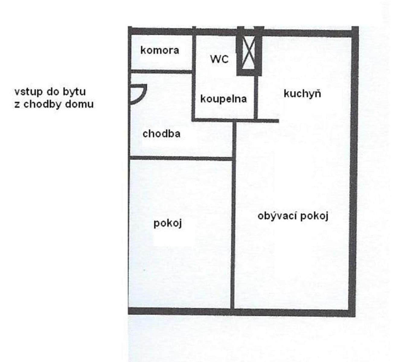 1 bedroom with open-plan kitchen flat to rent, 43 m², Pohnertova, Prague, Prague 1 bedroom with open-plan kitchen flat to rent, 43 m², Pohnertova, Prague, Prague