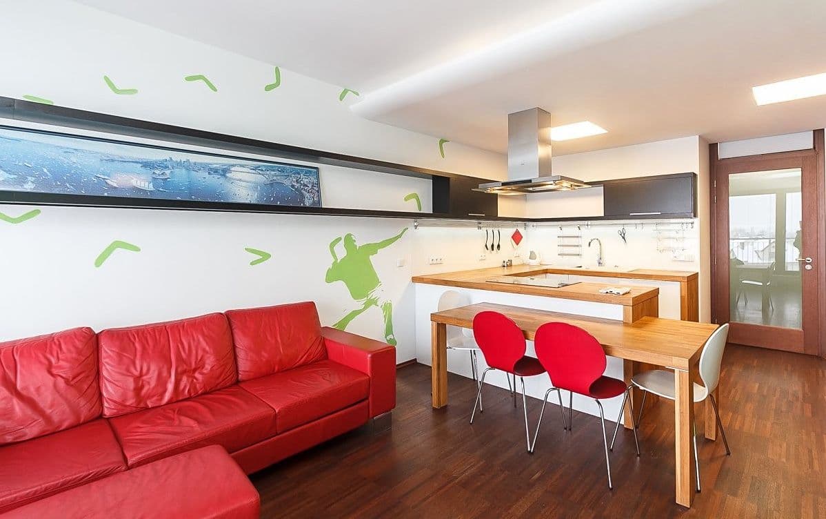 1 bedroom with open-plan kitchen flat to rent, 65 m², Prague, Prague 1 bedroom with open-plan kitchen flat to rent, 65 m², Prague, Prague
