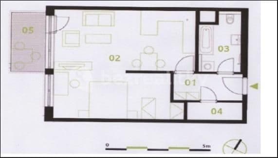 Studio flat to rent, 60 m², Soukalova, Prague, Prague Studio flat to rent, 60 m², Soukalova, Prague, Prague