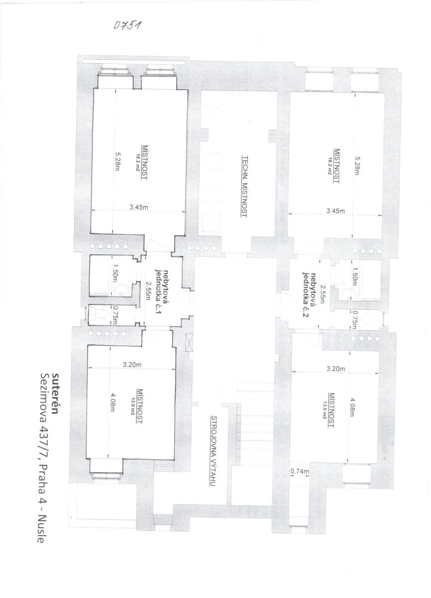 1 bedroom with open-plan kitchen flat to rent, 41 m², Sezimova, Prague, Prague 1 bedroom with open-plan kitchen flat to rent, 41 m², Sezimova, Prague, Prague