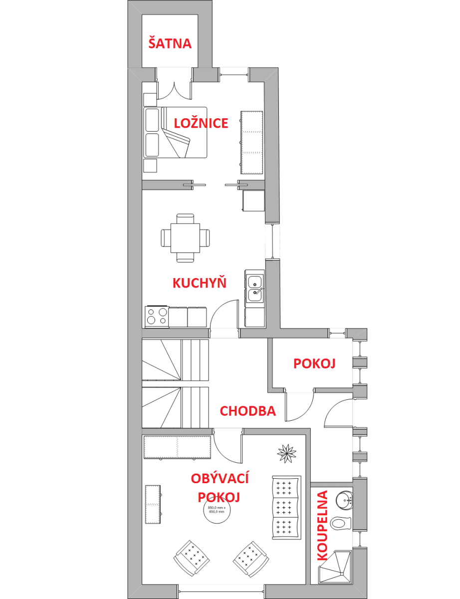 house to rent, 80 m², Spořická, Prague, Prague house to rent, 80 m², Spořická, Prague, Prague