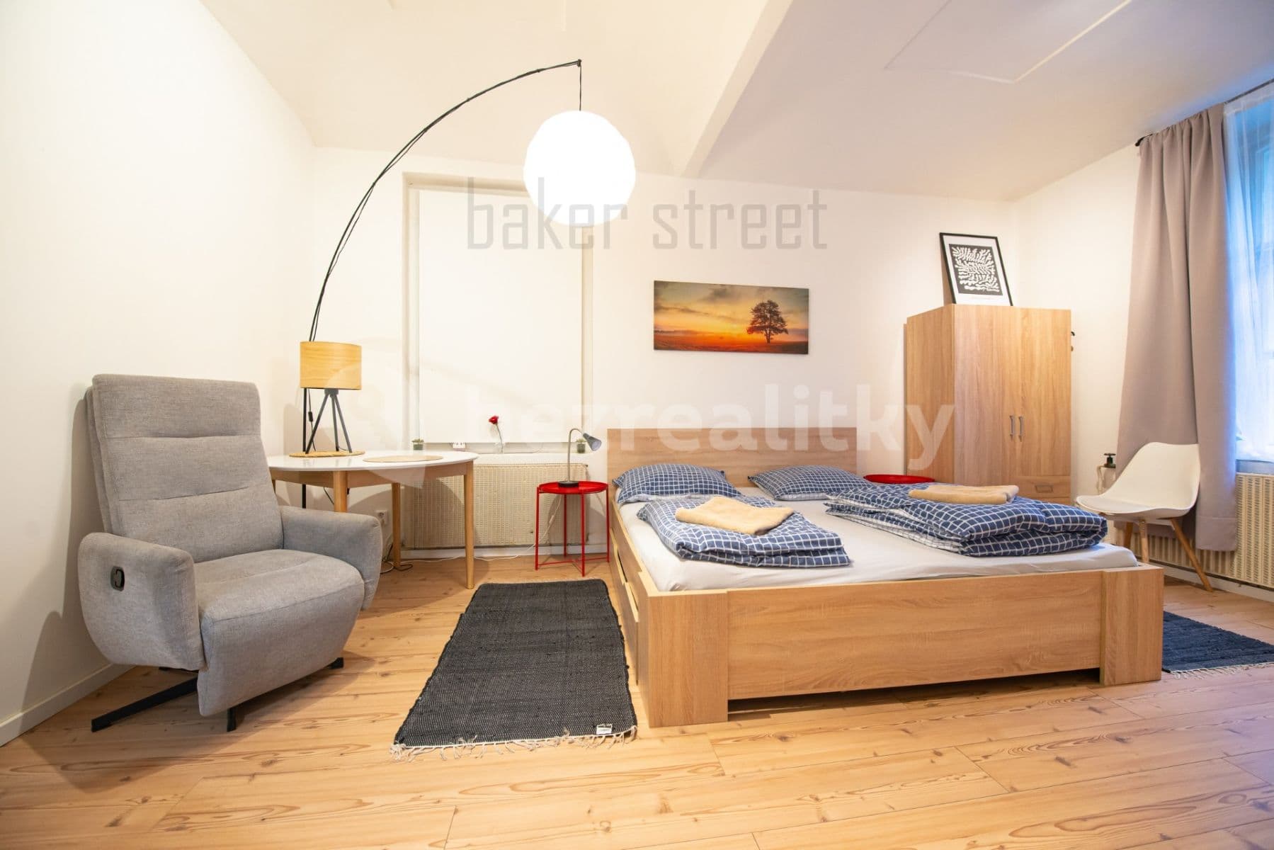 Studio flat to rent, 32 m², U Pekařky, Prague, Prague Studio flat to rent, 32 m², U Pekařky, Prague, Prague