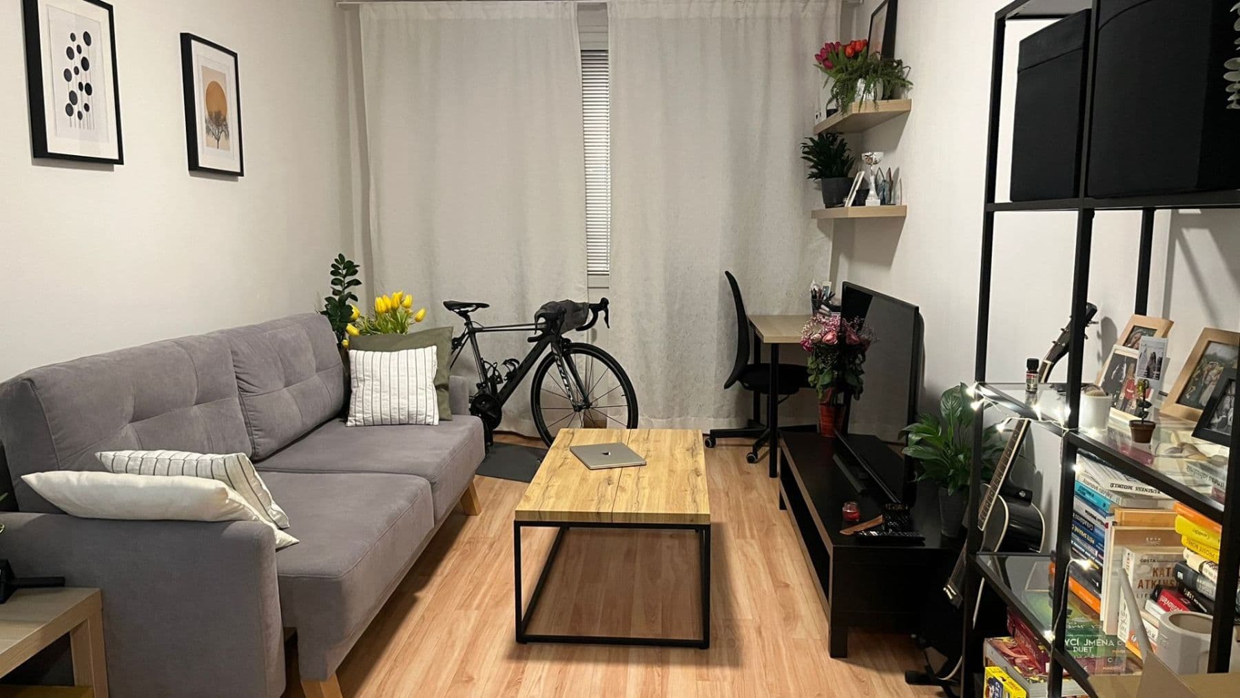 1 bedroom with open-plan kitchen flat to rent, 45 m², Hrubého, Prague, Prague 1 bedroom with open-plan kitchen flat to rent, 45 m², Hrubého, Prague, Prague