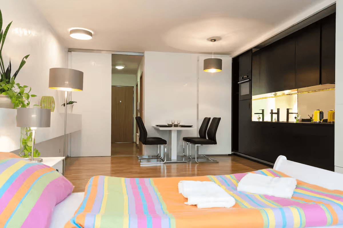Studio flat to rent, 51 m², Křižíkova, Prague, Prague Studio flat to rent, 51 m², Křižíkova, Prague, Prague