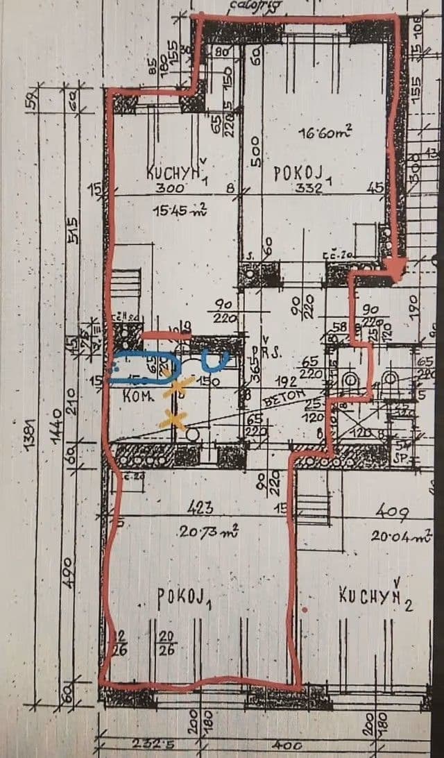 2 bedroom flat to rent, 66 m², Jeseniova, Prague, Prague 2 bedroom flat to rent, 66 m², Jeseniova, Prague, Prague
